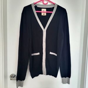 Nevada Cotton Cardigan V Neck Button Long Sleeves Sweater